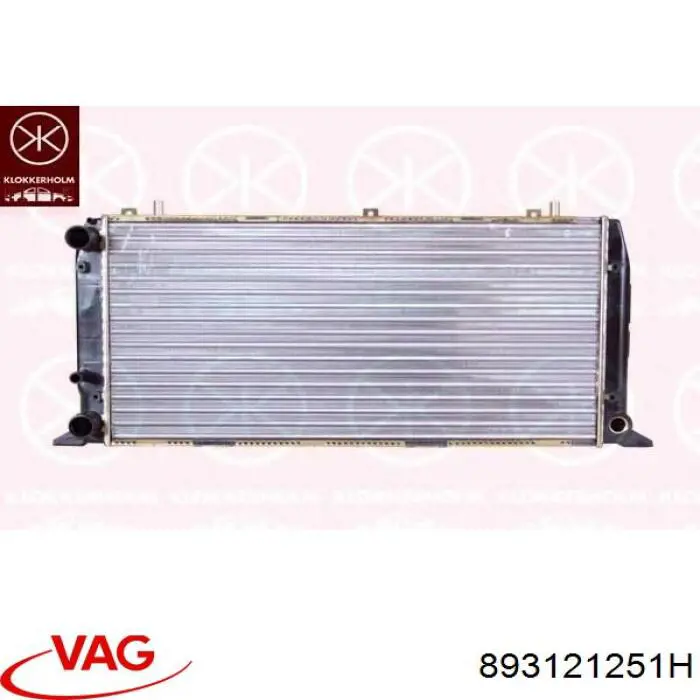 Água radiador VAG 893121251H precio, desde 88,00 EUR