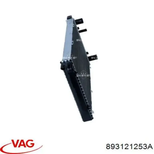 Radiador de água VAG 893121253A