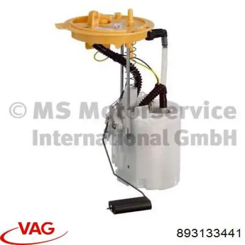 Acumulador hidráulico del sistema de alimentación VAG 893133441