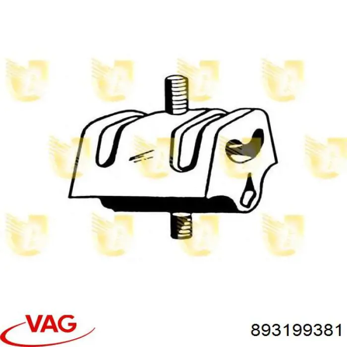 Comprar 893199381 VAG Soporte izquierdo del motor
