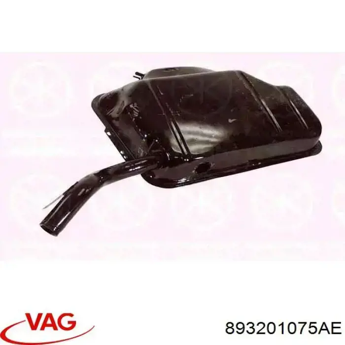 Depósito de combustible Audi 80 B3 (89, 89Q, 8A)