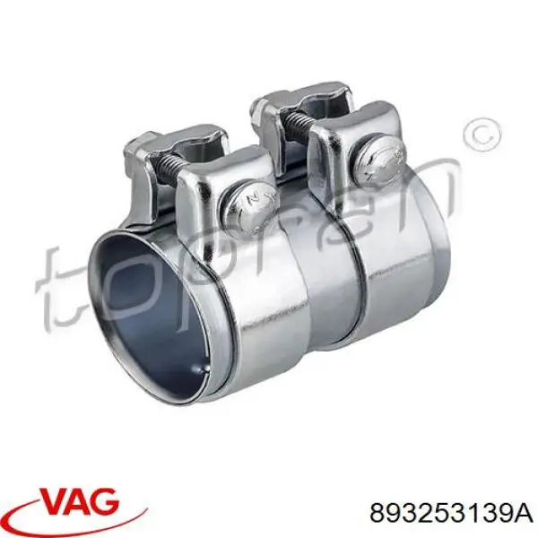 Abrazadera delantera del silenciador VAG 893253139A precio, desde 17,30 EUR