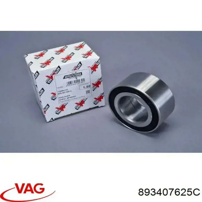 Cojinete de cubo VAG 893407625C