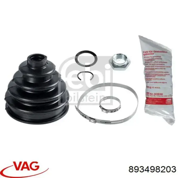 893498203 VAG fuelle, árbol de transmisión delantero exterior