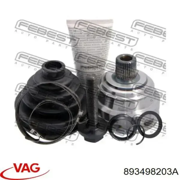 Fuelle, palier delantero exterior VAG 893498203A precio, desde 7,36 EUR