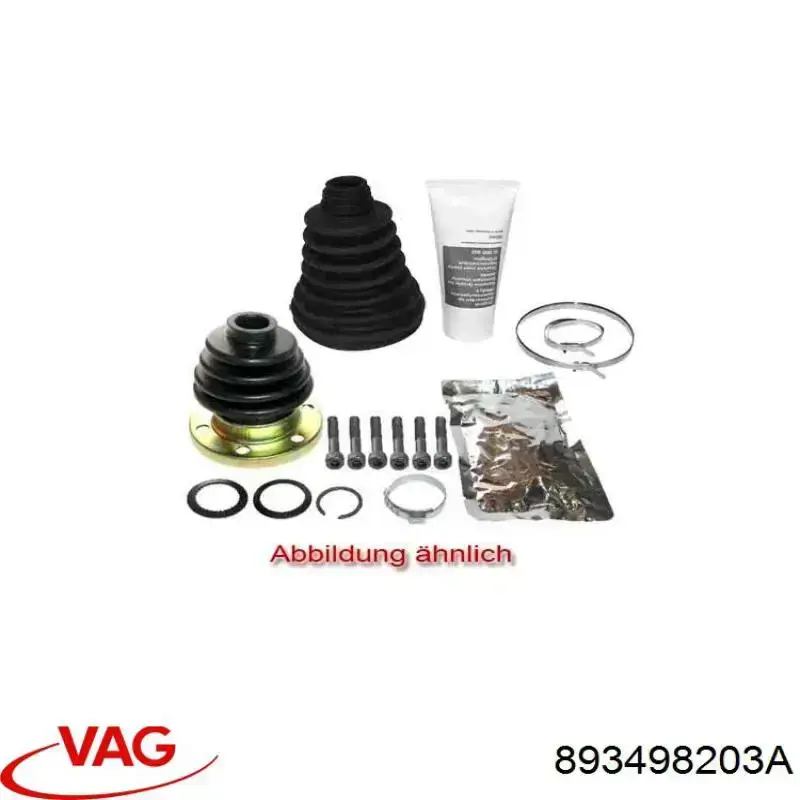 Comprar 893498203A VAG Fuelle de palier delantero exterior