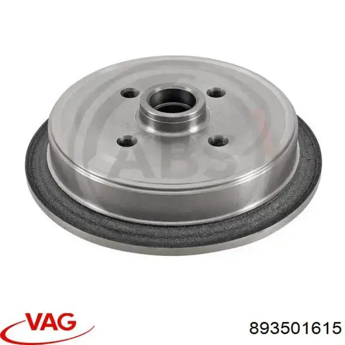 Comprar 893501615 VAG Tambor de freno trasero