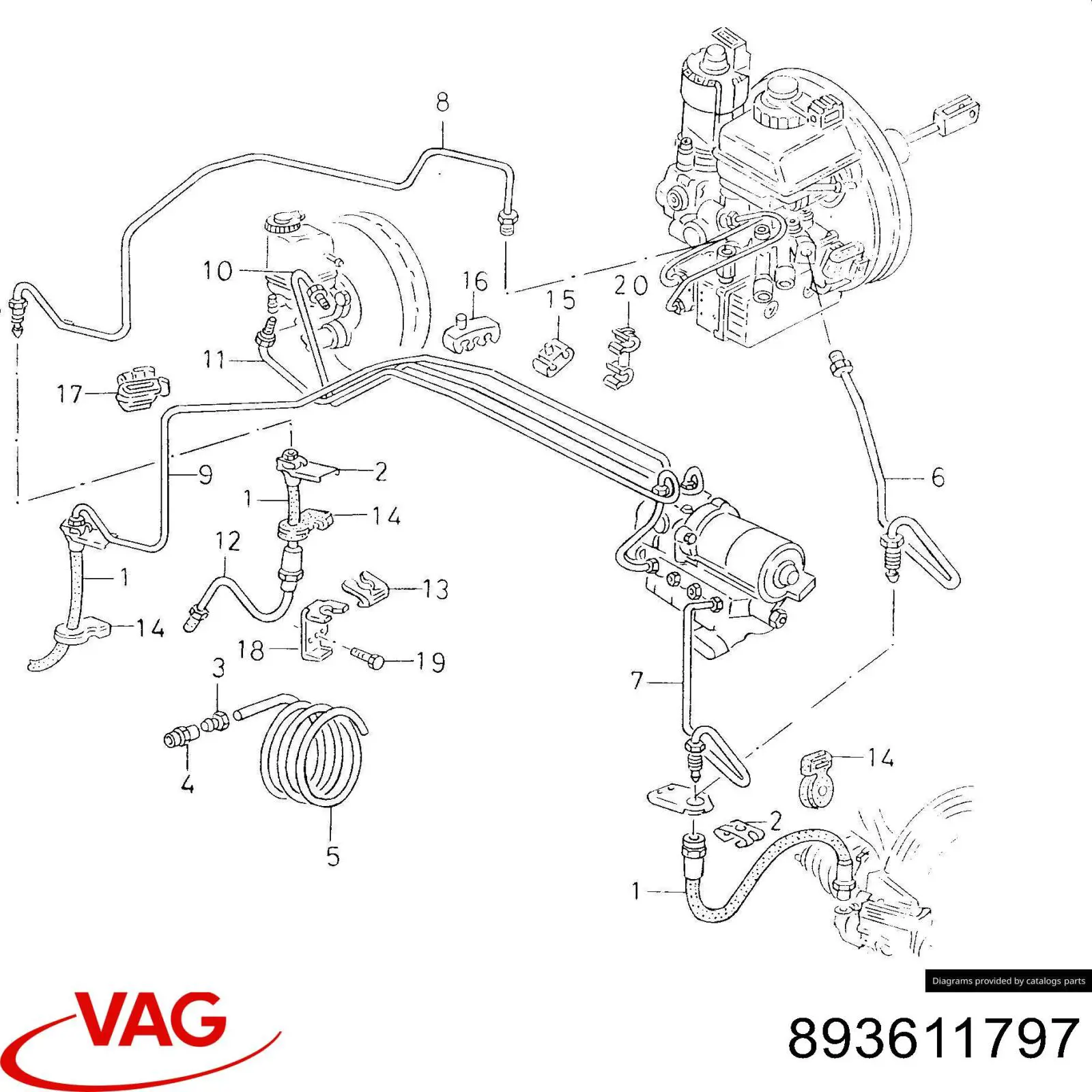 893611797 VAG Claxon