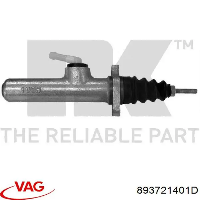 Cilindro de embrague VAG 893721401D precio, desde 61,73 EUR