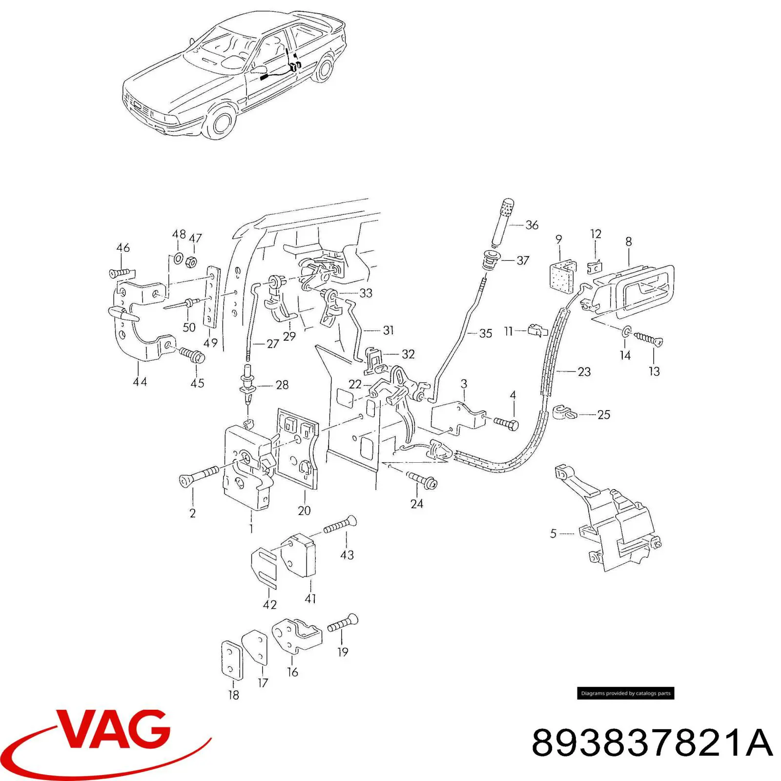  VAG 893837821A precio, desde 0,24 EUR