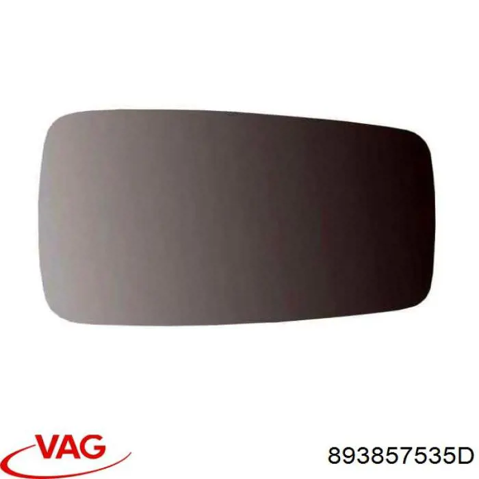 Comprar 893857535D VAG Cristal de espejo retrovisor exterior izquierdo