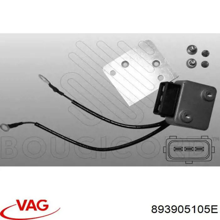 Unidad de mando sistema de encendido VAG 893905105E precio, desde 53,90 EUR