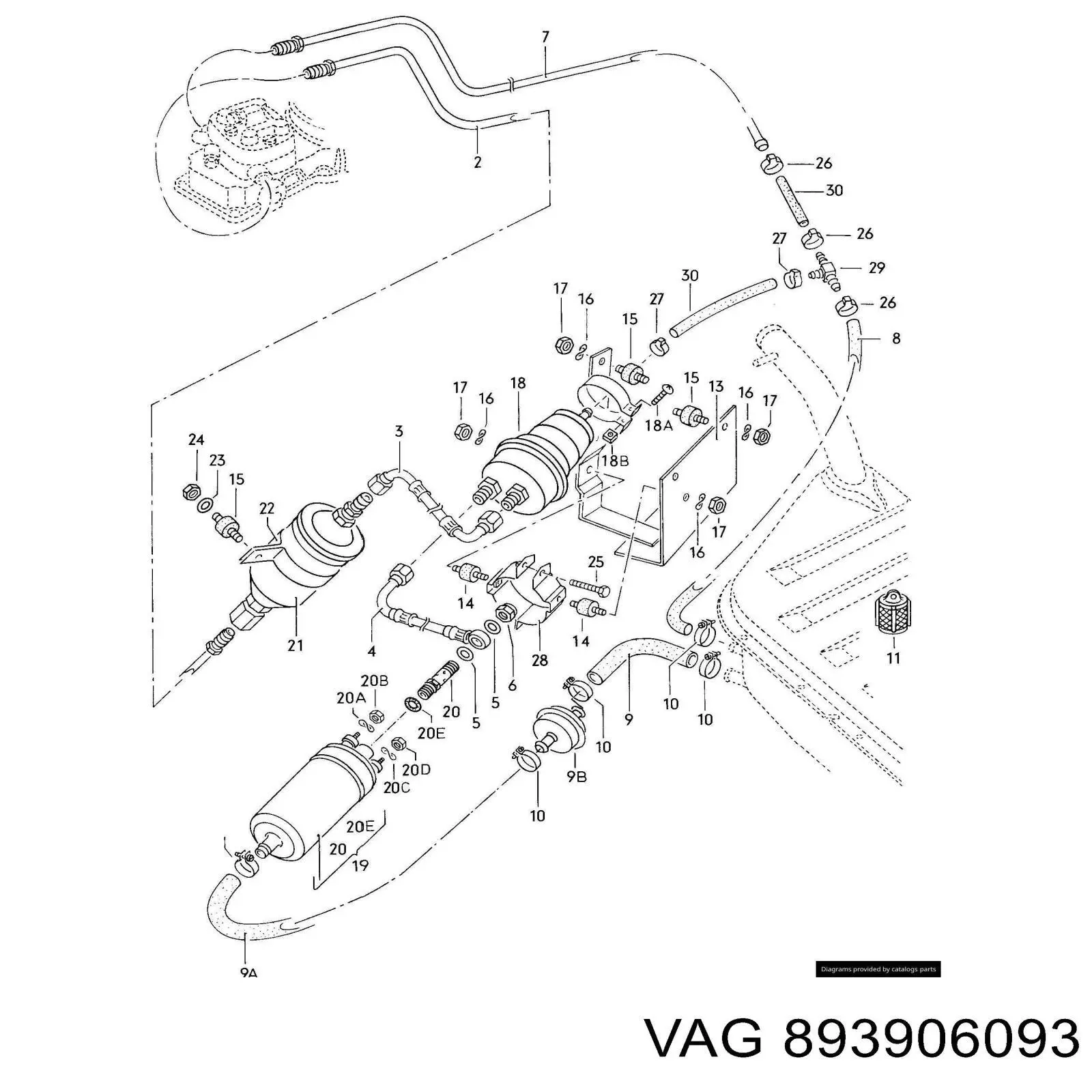 Comprar 893906093 VAG 