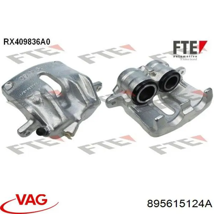 895615124A VAG Pinza de freno delantera derecha