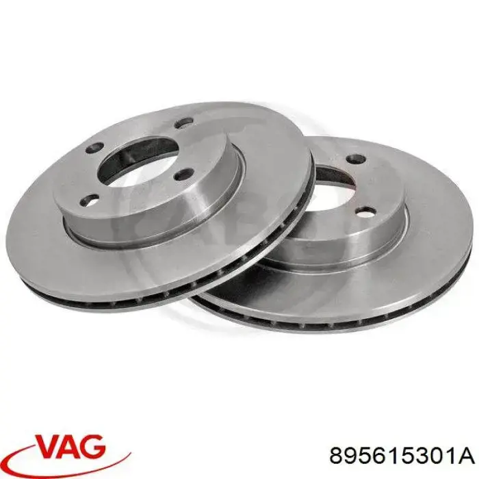 Disco de freno 895615301A VAG