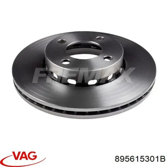 Disco de freno 895615301B VAG