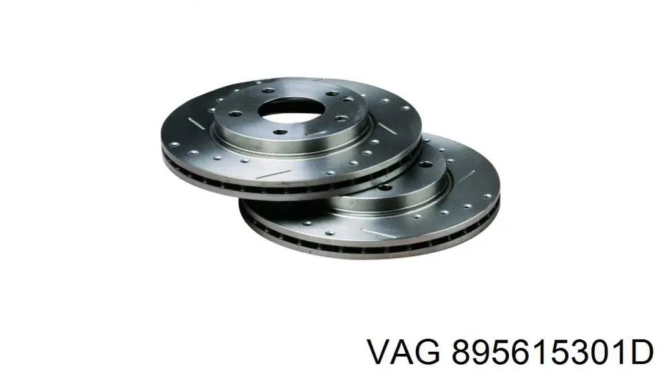 Comprar 895615301D VAG Freno de disco delantero