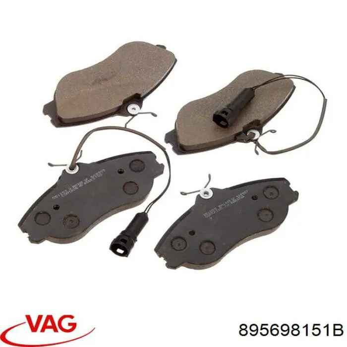 Comprar 895698151B VAG Pastillas delanteras de freno