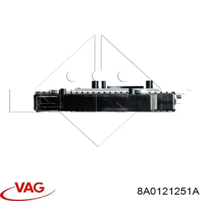 Radiador 8A0121251A VAG