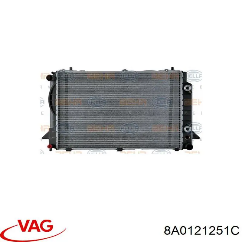 Água radiador VAG 8A0121251C precio, desde 235,61 EUR