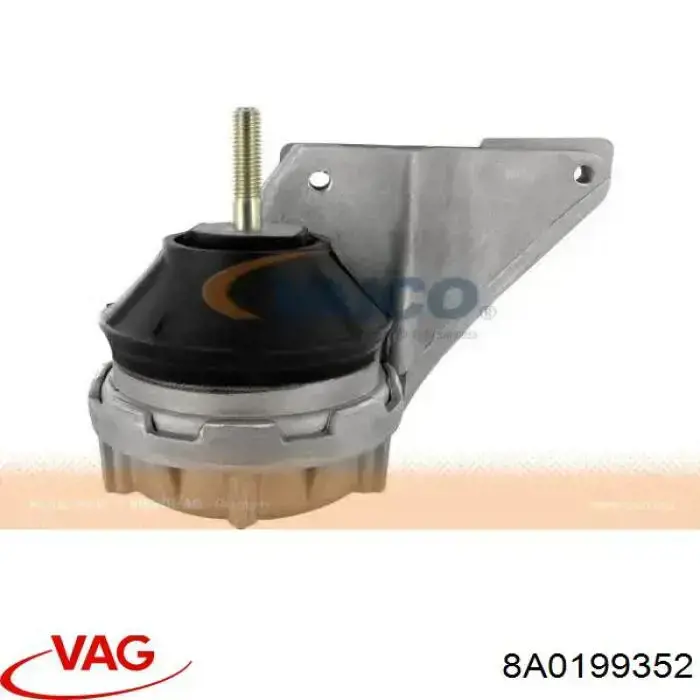 Soporte de motor derecho 8A0199352 VAG