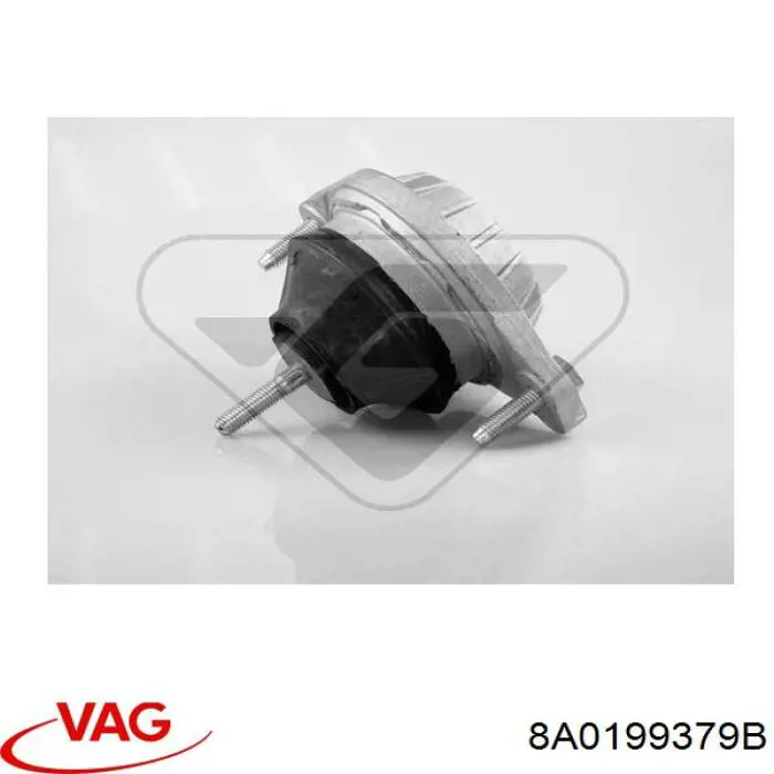 8A0199379B VAG soporte motor izquierdo