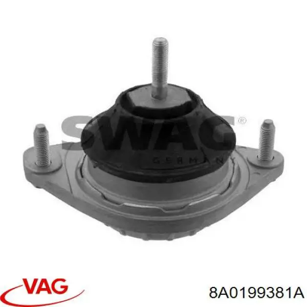 8A0199381A VAG soporte motor izquierdo