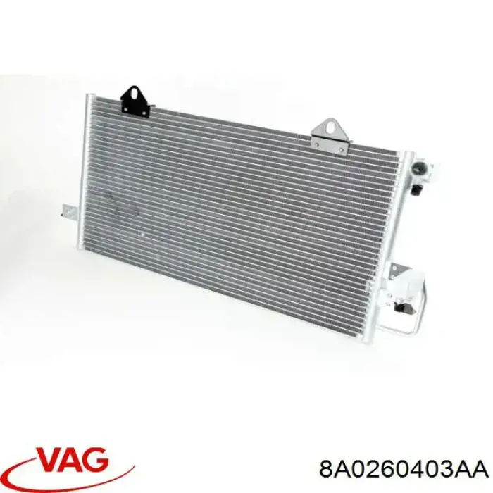 8A0260403AA VAG condensador aire acondicionado