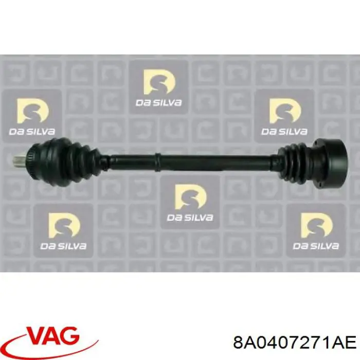 Comprar 8A0407271AE VAG Semieje delantero izquierdo