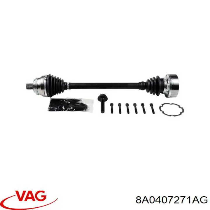 Comprar 8A0407271AG VAG Semieje delantero izquierdo