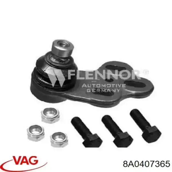 Comprar 8A0407365 VAG Rótula de suspensión inferior izquierda