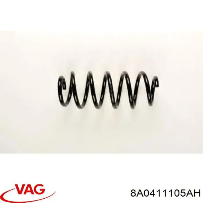 Comprar 8A0411105AH VAG Muelle delantero