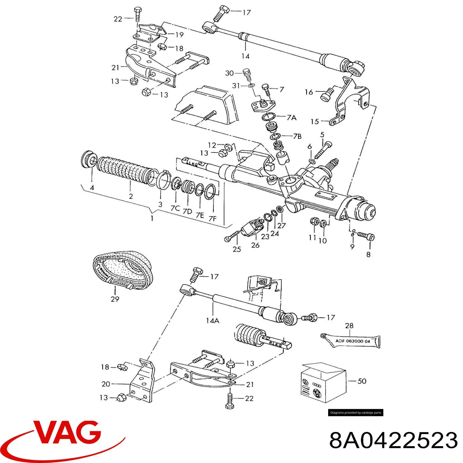  VAG 8A0422523 precio, desde  