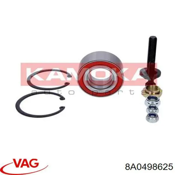 Comprar 8A0498625 VAG Cojinete de rueda delantero