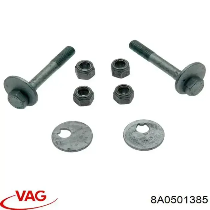 Comprar 8A0501385 VAG Tuerca excéntrica del brazo inferior trasero