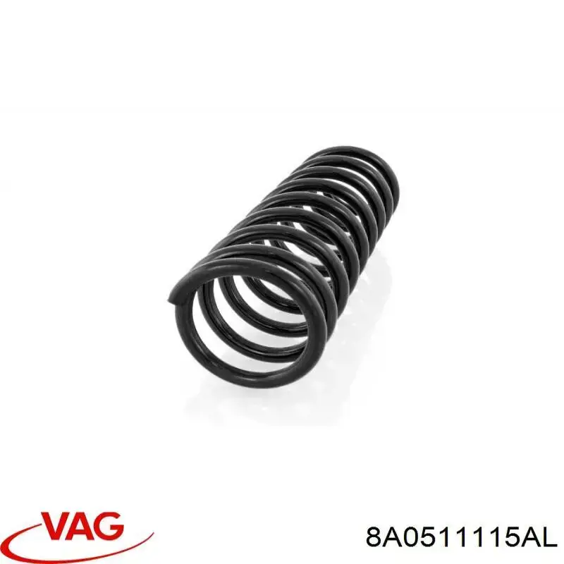 Muelle de suspensión trasero VAG 8A0511115AL precio, desde 34,15 EUR