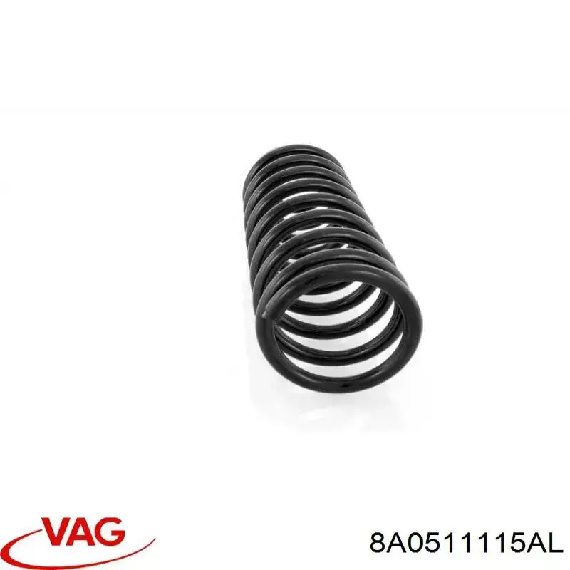 Comprar 8A0511115AL VAG Muelle de eje trasero