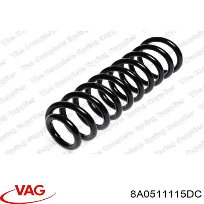 Muelle de suspensión trasero VAG 8A0511115DC precio, desde  