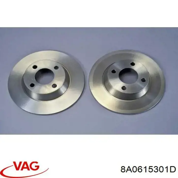 Disco de freno 8A0615301D VAG