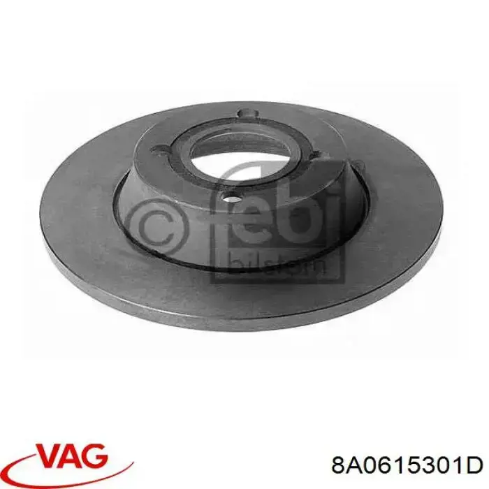 Frenos delanteros VAG 8A0615301D precio, desde 33,96 EUR