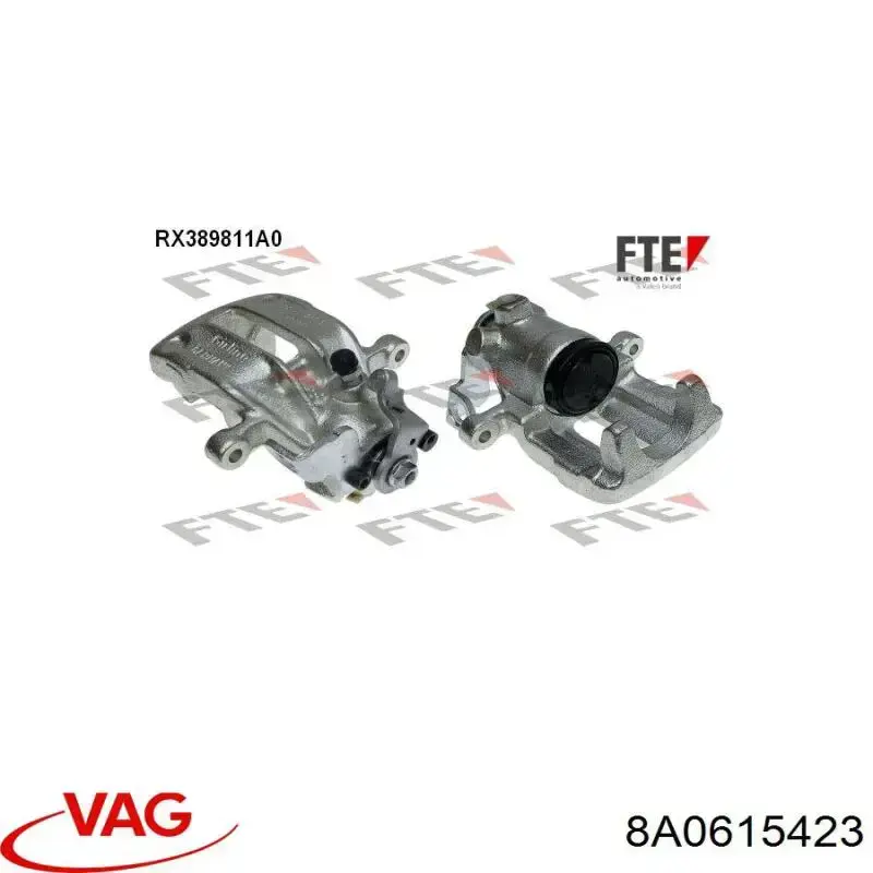 Pinza de freno trasera izquierda VAG 8A0615423 precio, desde 58,46 EUR