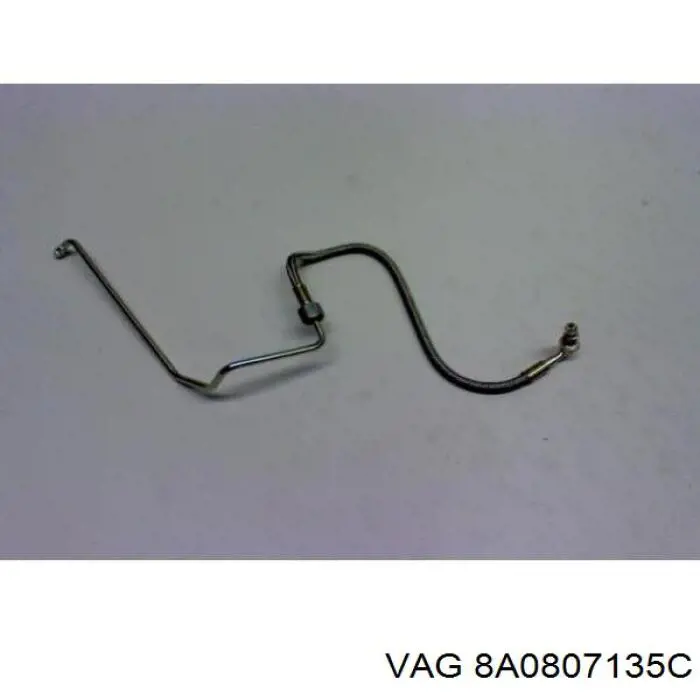 8A0807135C VAG Soporte de parachoques delantero izquierdo