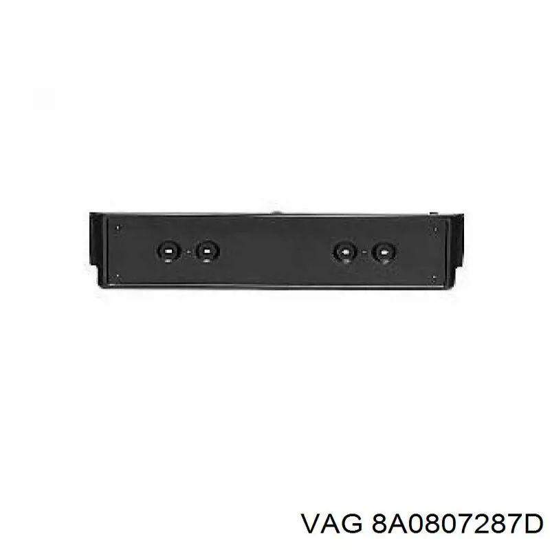 Soporte de matrícula delantera VAG 8A0807287D precio, desde 14,19 EUR