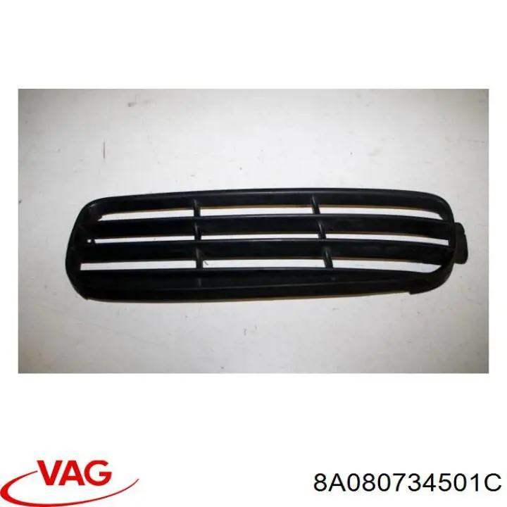 Rejilla izquierda del parachoques delantero VAG 8A080734501C precio, desde 8,15 EUR