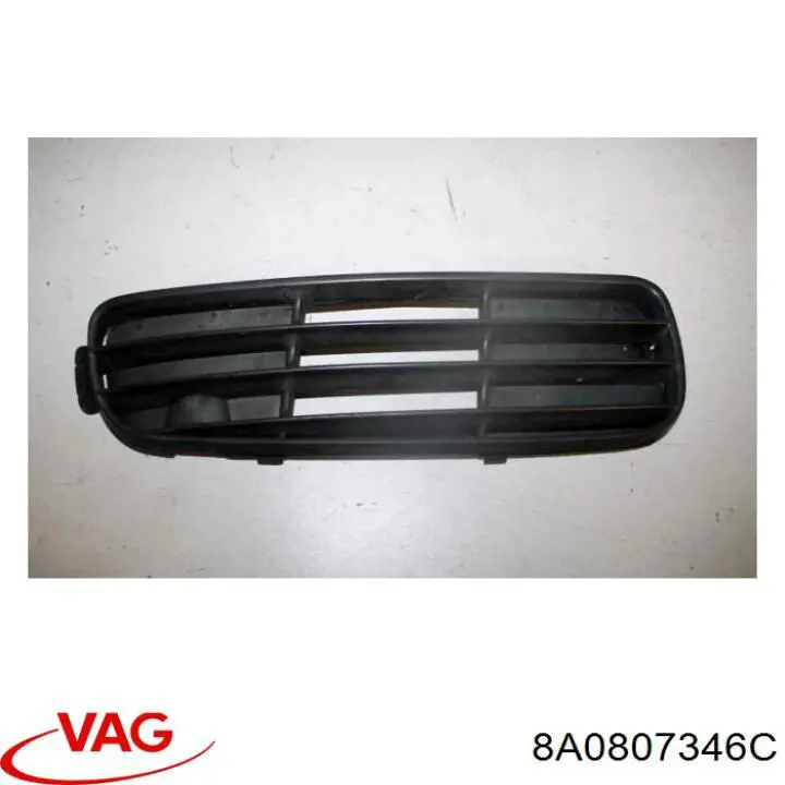 8A0807346C VAG Rejilla derecha del parachoques delantero