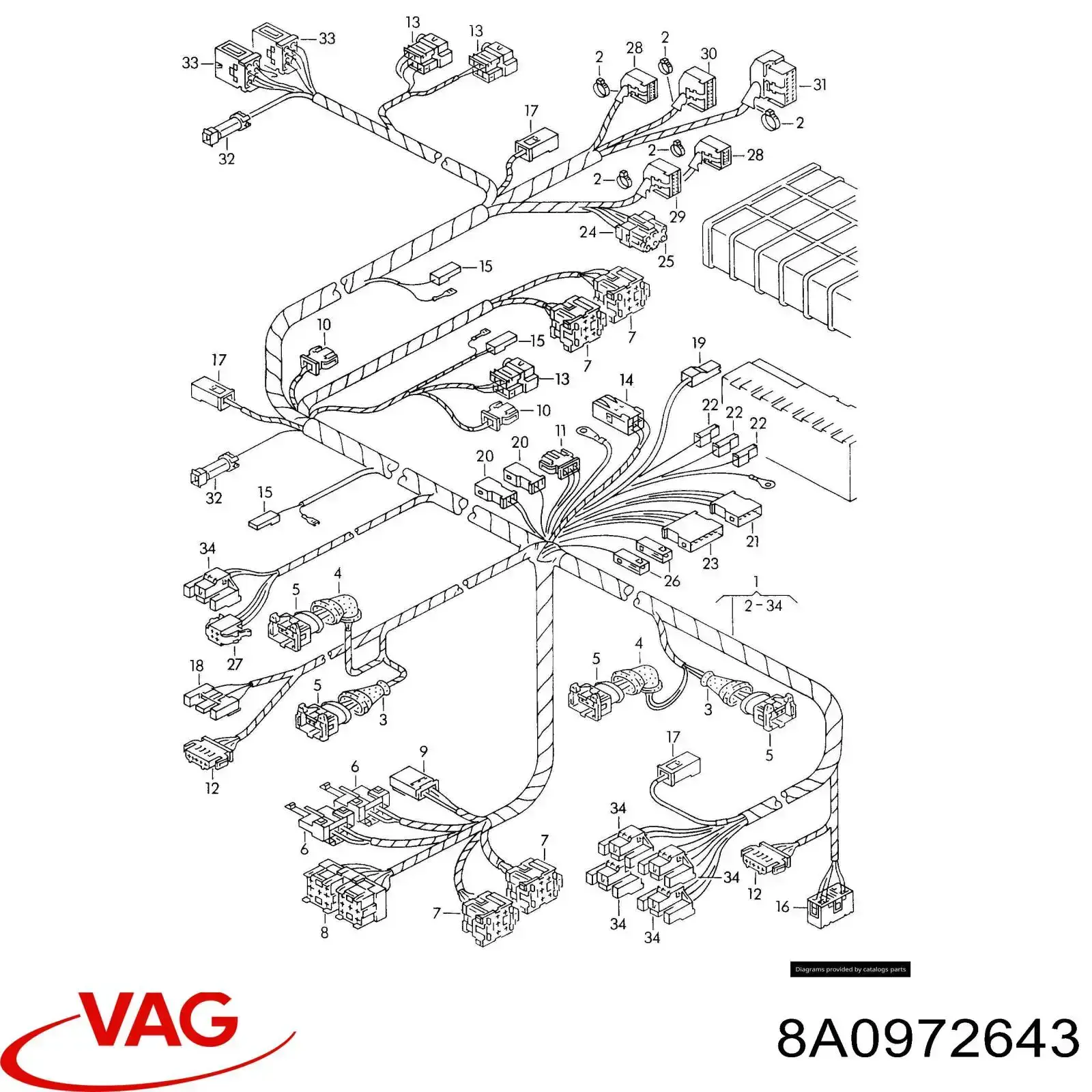  VAG 8A0972643 precio, desde 14,24 EUR