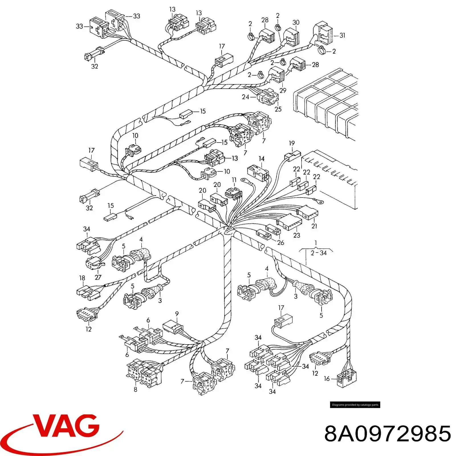 VAG 8A0972985 precio, desde 5,51 EUR