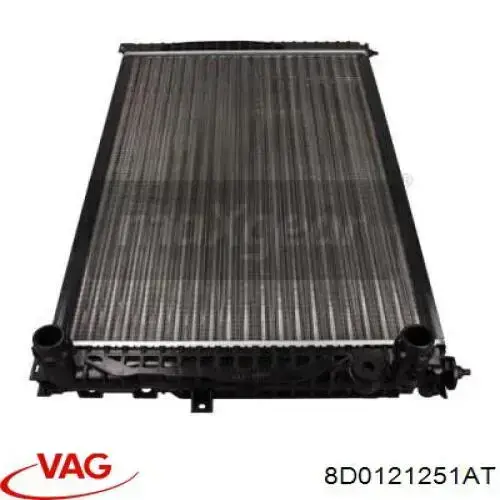 8D0121251AT VAG radiador