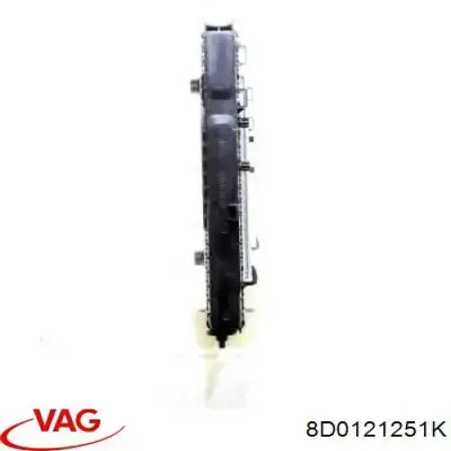 8D0121251K VAG radiador refrigeración del motor