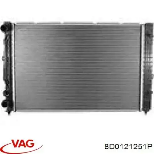 Comprar 8D0121251P VAG Radiador de auto